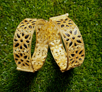 balaji gold Copper Gold-plated Bangle Set(Pack of 2)