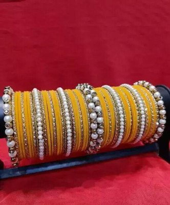ZADLAXAR Metal Zircon Bangle Set