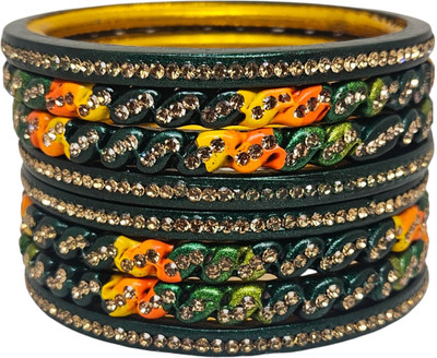 NY Lifestyles Lac Bangle Set(Pack of 8)