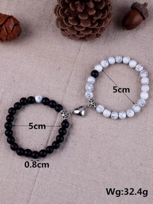 Teeragaj Plastic Pearl Bracelet Set(Pack of 2)
