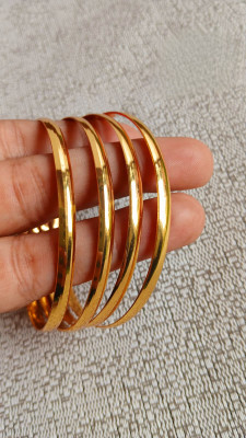 mgm collection Brass Gold-plated Bangle Set