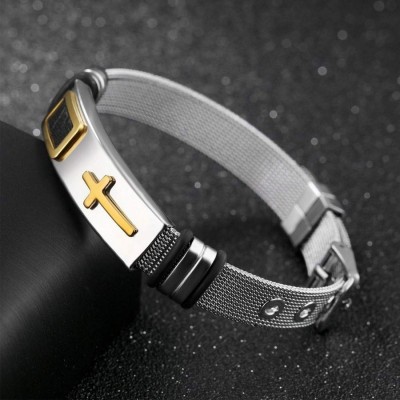 TASHKURST Stainless Steel Gold-plated Bracelet