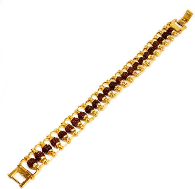 Divine rudras Brass Gold-plated Bracelet
