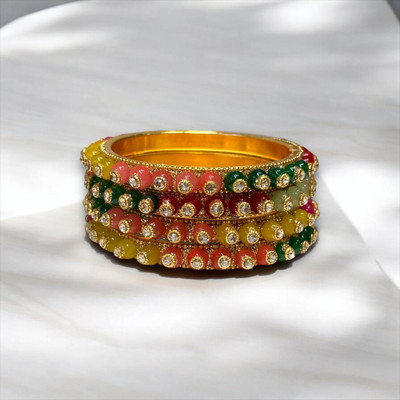 BBS Metal Bangle Set(Pack of 4)