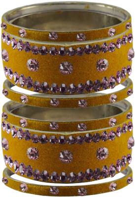 maya fashion Brass Bangle Set