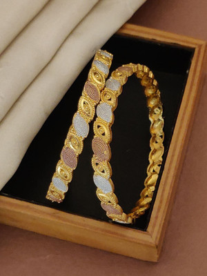 SHIVAY FASHION HUB Alloy Gold-plated Bangle