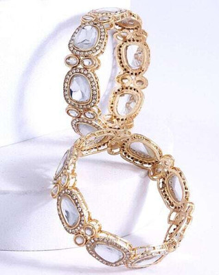 TFP STORE Alloy Gold-plated Bangle Set(Pack of 2)