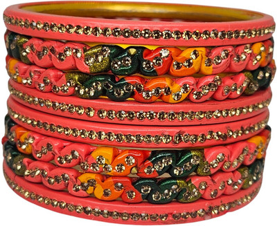 NY Lifestyles Lac Bangle Set(Pack of 8)