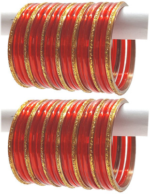 YUVI ENTERPRISES Glass Bangle Set(Pack of 10)