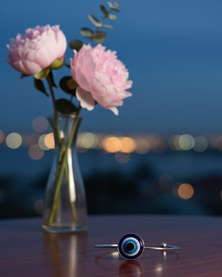 GSH Stainless Steel Silver Bracelet