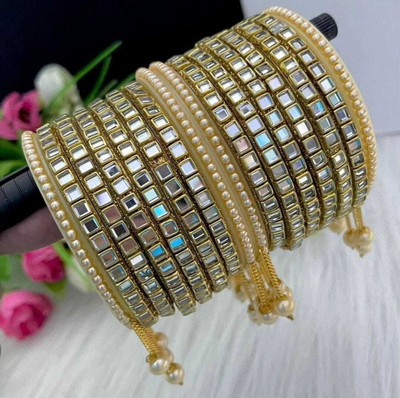 CHURA KING Alloy Bangle Set(Pack of 2)