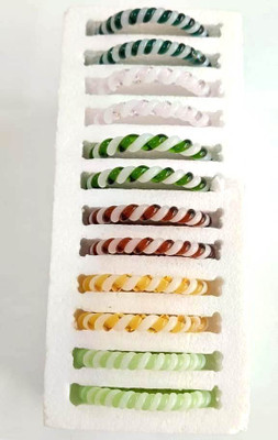 hallo Glass Bangle Set(Pack of 12)