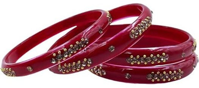 Rudra Glass Bangle Set(Pack of 4)