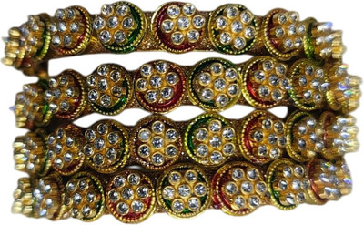 R SAURABH Metal Kada(Pack of 4)