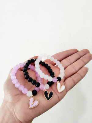 Amit Alloy Beads Bracelet Set(Pack of 3)