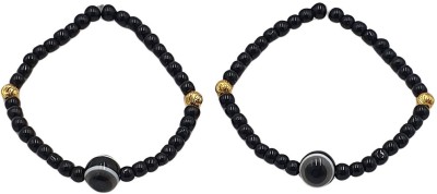 Sahiba Gems Fabric Beads Bracelet Set(Pack of 2)