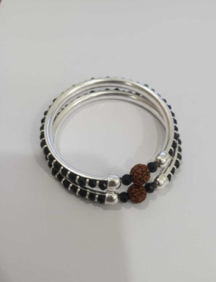 Lakhdatar and Sons Jewellers Sterling Silver Silver Bracelet(Pack of 2)