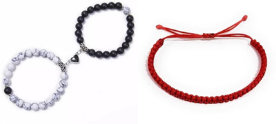 Malas Collection Fabric, Dori, Stainless Steel Bracelet Set(Pack of 2)