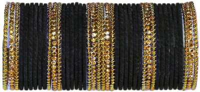 ARENTERPRISES Glass Bangle Set(Pack of 40)