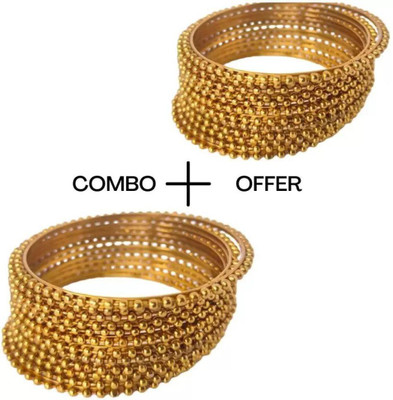 DONERIA Metal Bangle Set(Pack of 24)