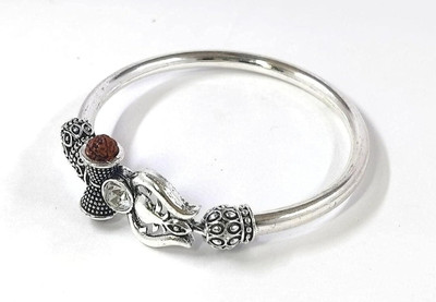 MAATRCHAAYA Alloy Cubic Zirconia Sterling Silver Bracelet