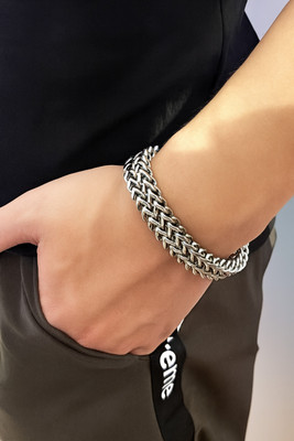 Unicorn Jewels Stainless Steel Silver Bracelet