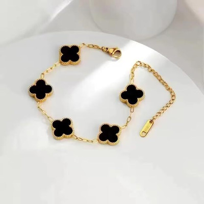 SA Creation Stainless Steel Gold-plated Bracelet
