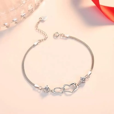 MYKI Alloy Silver Coated Bracelet