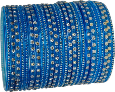lyychee Glass Bangle Set(Pack of 10)