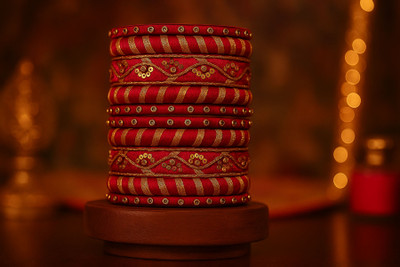 Arshia Fashions Plastic Bangle Set(Pack of 10)