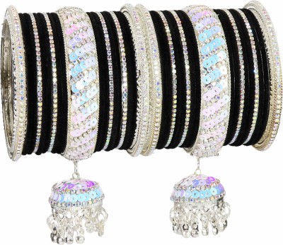 NMII Metal Zircon Bangle Set(Pack of 38)