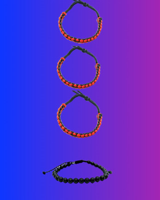 Dynamic Retail Global Dori Bangle Set(Pack of 4)