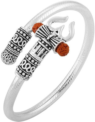 Asstrotalk Stainless Steel Silver Kada