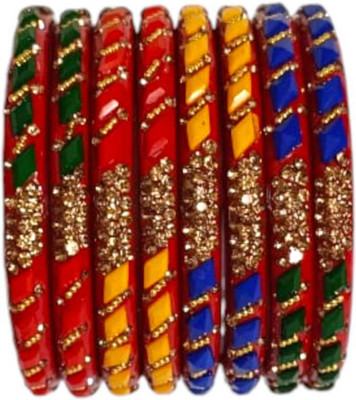 ASP Glass Cubic Zirconia Kada(Pack of 8)