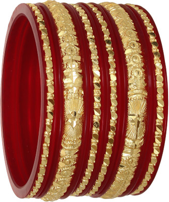JOYERIA FASHIONS Alloy Bangle Set(Pack of 6)