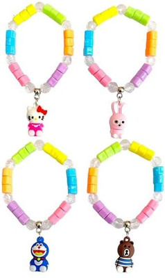 Tera13 Resin Bracelet Set(Pack of 4)