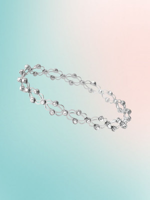 RKB SALES Alloy Cubic Zirconia Ring Bracelet