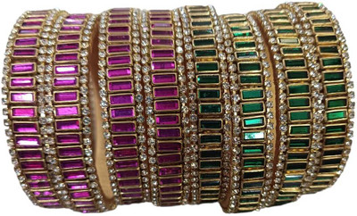 Shraddha creations Plastic Bangle Set(Pack of 8)