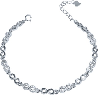 Glyters Sterling Silver Bracelet