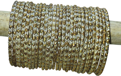 Taj Traders Glass Bangle(Pack of 27)