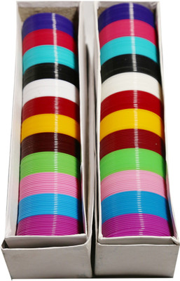 Beniwal Collection Plastic Bangle Set(Pack of 114)