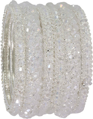 ZULKA Metal Bangle Set(Pack of 6)