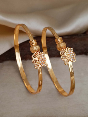 ANOUK Brass Gold-plated Bangle
