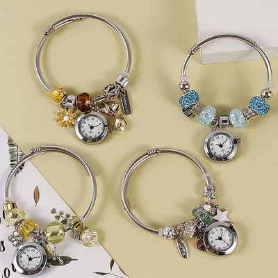 DIVINE Alloy Sterling Silver Charm Bracelet