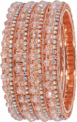 NMII Metal Bangle Set(Pack of 4)