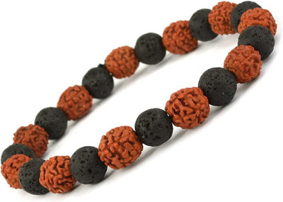 DIVINE SOUVENIRS Stone, Rudraksha Crystal Bracelet