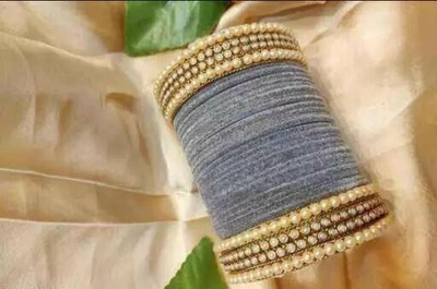 ZADLAXAR Metal Zircon Bangle Set