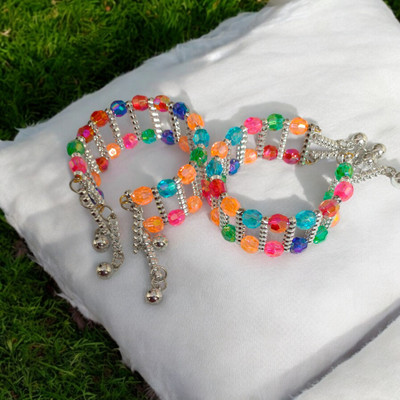 SSG Plastic Beads Bracelet Set(Pack of 2)