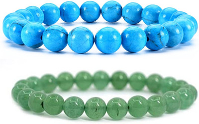 DIVINE SOUVENIRS Stone Agate, Quartz Bracelet Set(Pack of 2)