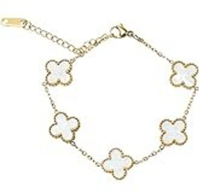 Oralia Alloy Gold-plated Bracelet
